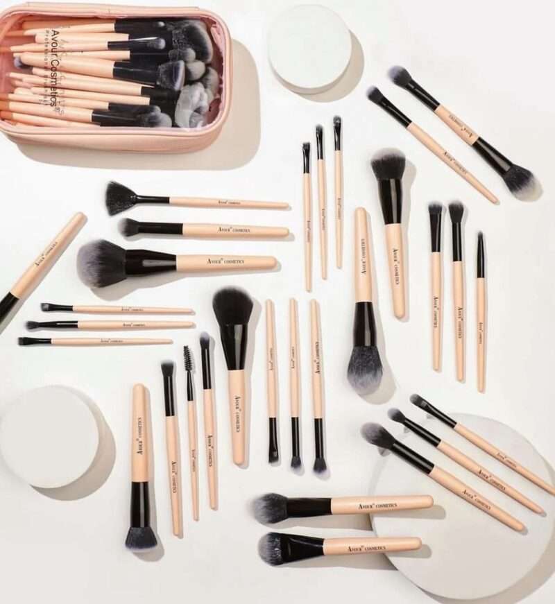 30 pieces professional brush set