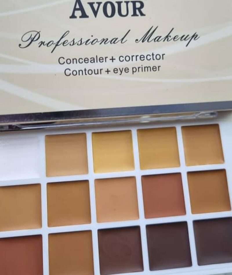 Avou concealer pallet with an eyeshadow primer - Image 2