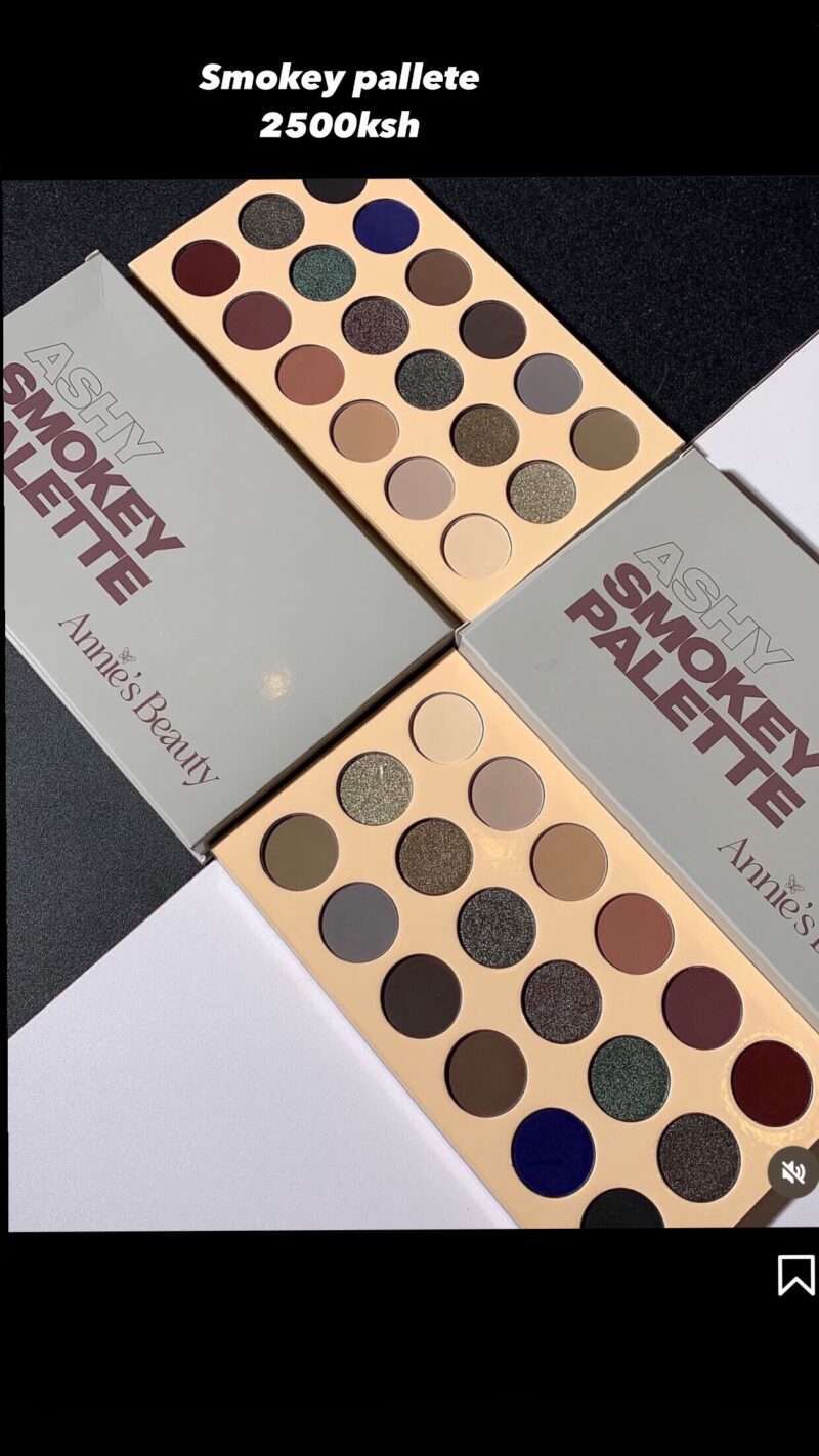 Annie’s beauty smokey pallet