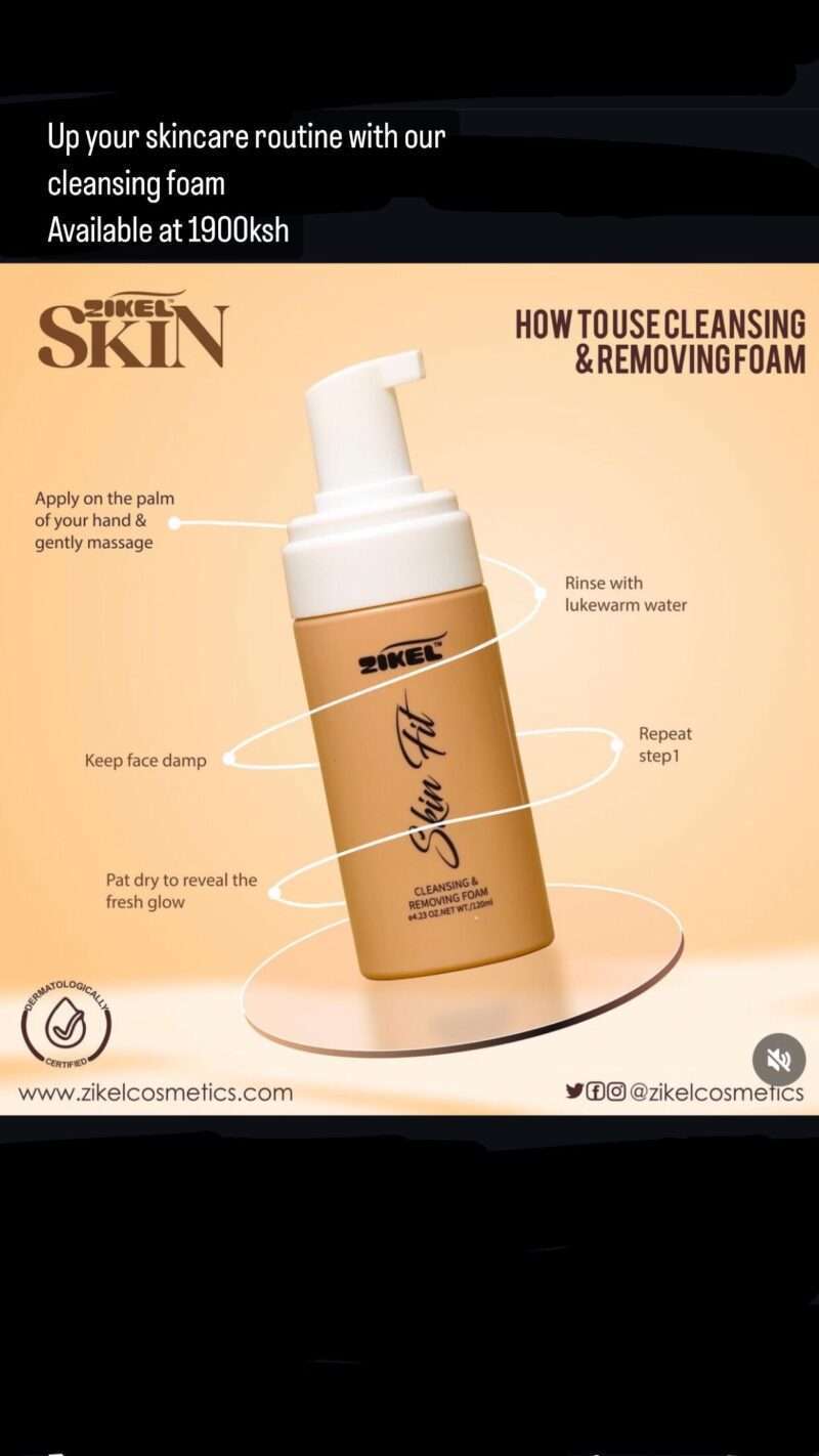 Zikel cleansing foam
