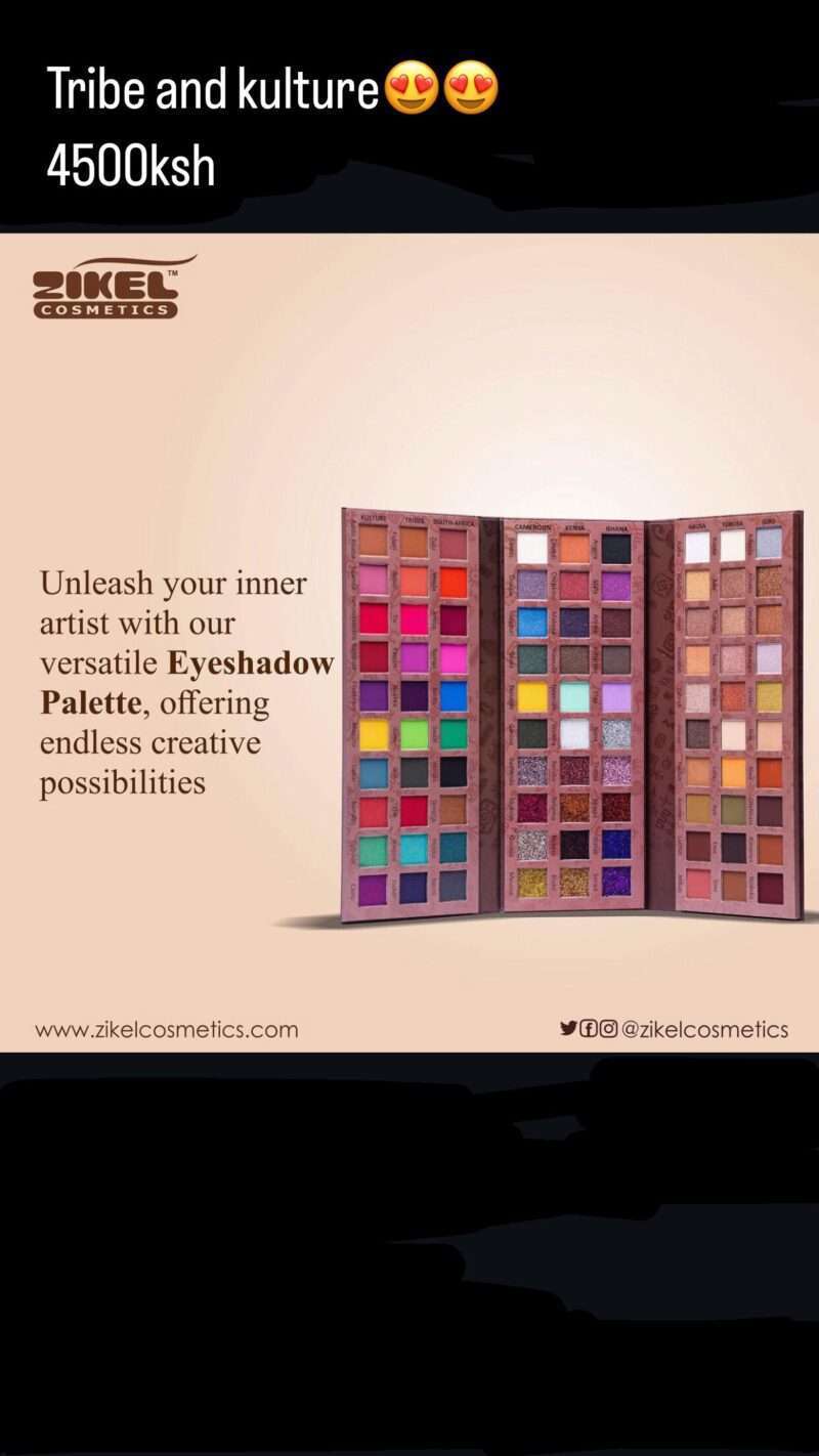 Tribes and kulture eyeshadow pallet